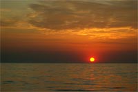 фото: Закат на Азовском море #3 (опубликовано 25.08.2005)