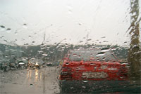 фото: Дождь. Автомобиль. Стекло. (опубликовано 04.07.2005)