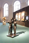 фото: Скульптурная композиция на выставке "Миф и скорость" (опубликовано 10.02.2006)