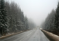 фото: Дорога в тумане #3 (опубликовано 08.12.2005)