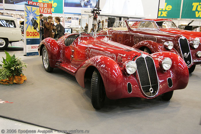 Alfa Romeo 6C2300 B Mille Miglia, 1938.