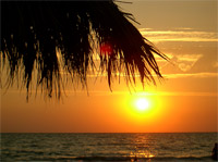 фото: Стандартный пляжный закат :-) (опубликовано 18.08.2006)