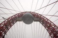 фото: Верхняя часть арки Живописного моста (опубликовано 28.01.2008)