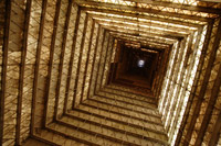 фото: Пирамида на Новорижском шоссе, вид изнутри (опубликовано 29.04.2008)