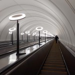 фото: Эскалатор на станции "Савеловская" Солнцевской линии (опубликовано 19.03.2019)