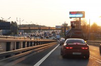 фото: Съезд с Ленинградского шоссе на МКАД (опубликовано 14.10.2020)