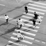 фото: Люди на пешеходном переходе (опубликовано 03.06.2014)
